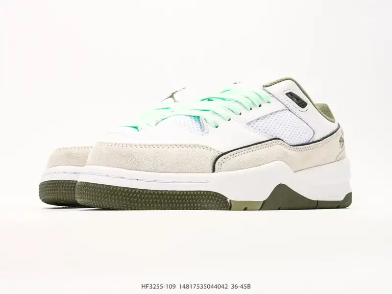 Nike Баскетбольные кроссовки Ретро Противоскользящий Износостойкий HF3255-109 #14817535044042